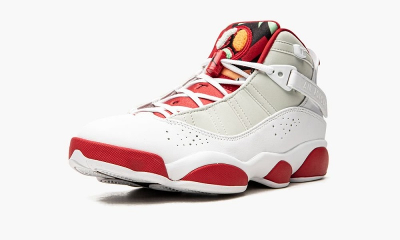 Nike Air Jordan 6 Rings 'Hare' Schoenen Heren Wit Zwart Lichtzilver Nederland | 637451-ITA