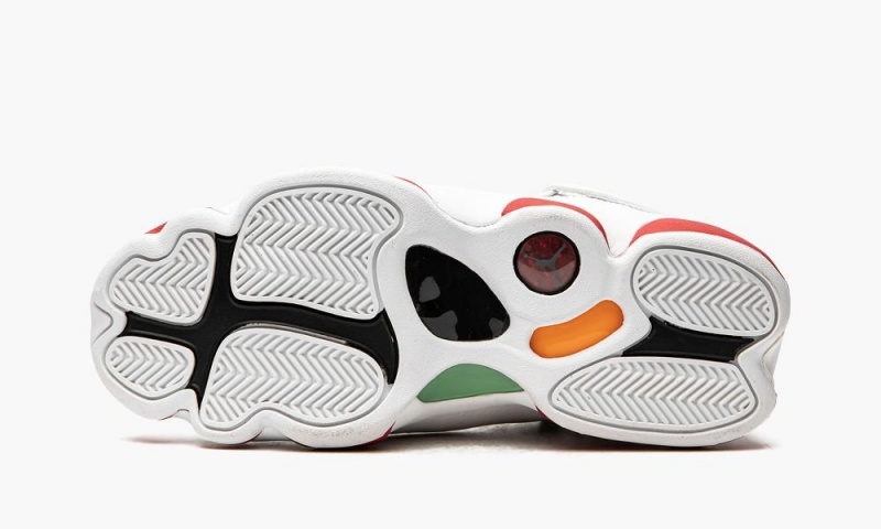 Nike Air Jordan 6 Rings 'Hare' Schoenen Heren Wit Zwart Lichtzilver Nederland | 637451-ITA