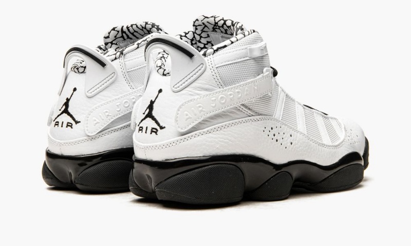 Nike Air Jordan 6 Rings 'Motorsport' Schoenen Heren Wit Metal Goud Zwart Nederland | 804316-CBW