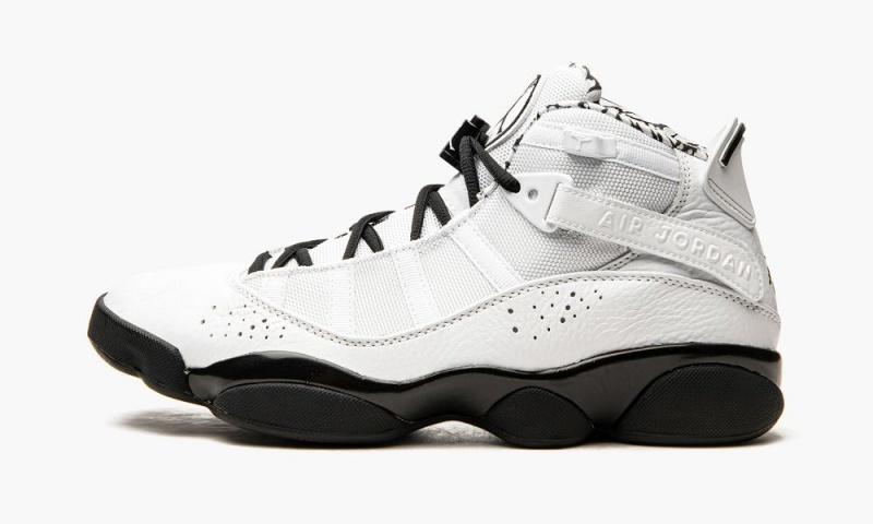 Nike Air Jordan 6 Rings \'Motorsport\' Schoenen Heren Wit Metal Goud Zwart Nederland | 804316-CBW