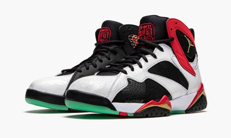 Nike Air Jordan 7 'Greater China' Schoenen Heren Wit Rood Zwart Metal Nederland | 725891-RDT