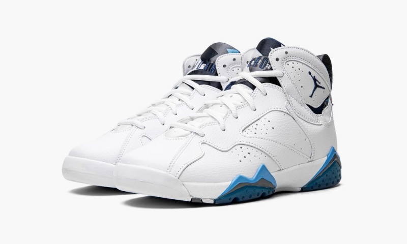 Nike Air Jordan 7 Retro BG 'French Blue' Schoenen Kinderen Wit Nederland | 597423-SRO
