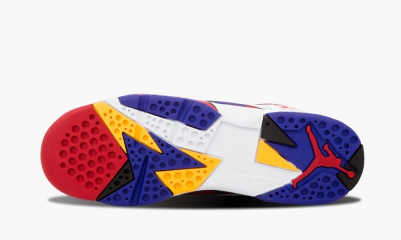 Nike Air Jordan 7 Retro BG Schoenen Kinderen Wit Blauw Nederland | 681375-SCG