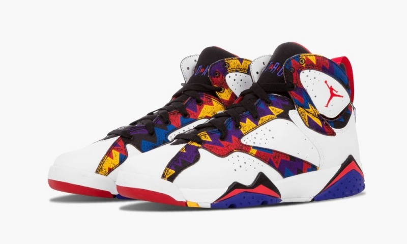 Nike Air Jordan 7 Retro BG Schoenen Kinderen Wit Blauw Nederland | 681375-SCG