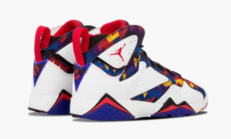 Nike Air Jordan 7 Retro BG Schoenen Kinderen Wit Blauw Nederland | 681375-SCG