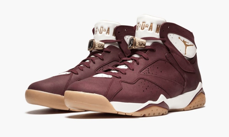 Nike Air Jordan 7 Retro C&C 'Cigar' Schoenen Heren Bordeaux Wit Nederland | 465920-RZO