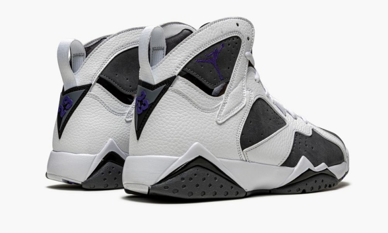 Nike Air Jordan 7 Retro 'Flint 2021' Schoenen Heren Wit Grijs Zwart Nederland | 957281-XQR