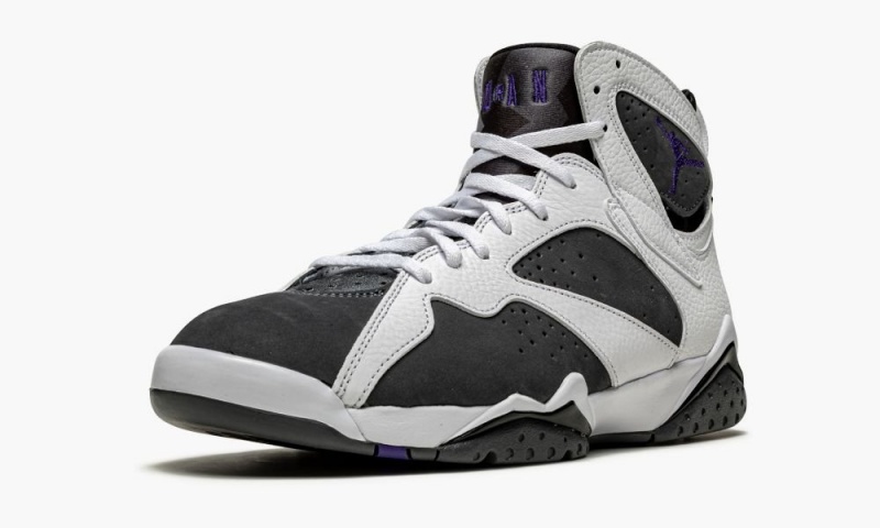 Nike Air Jordan 7 Retro 'Flint 2021' Schoenen Heren Wit Grijs Zwart Nederland | 957281-XQR