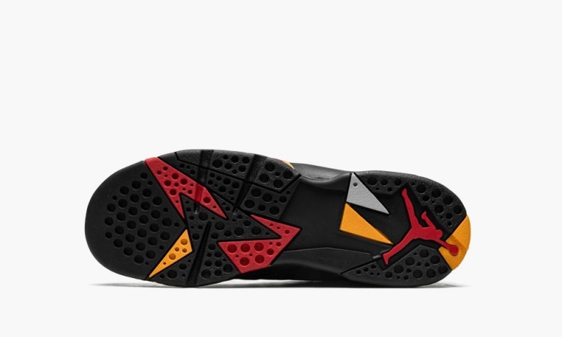 Nike Air Jordan 7 Retro GS 'Citrus 2022' Schoenen Kinderen Zwart Oranje Rood Nederland | 935718-SMX
