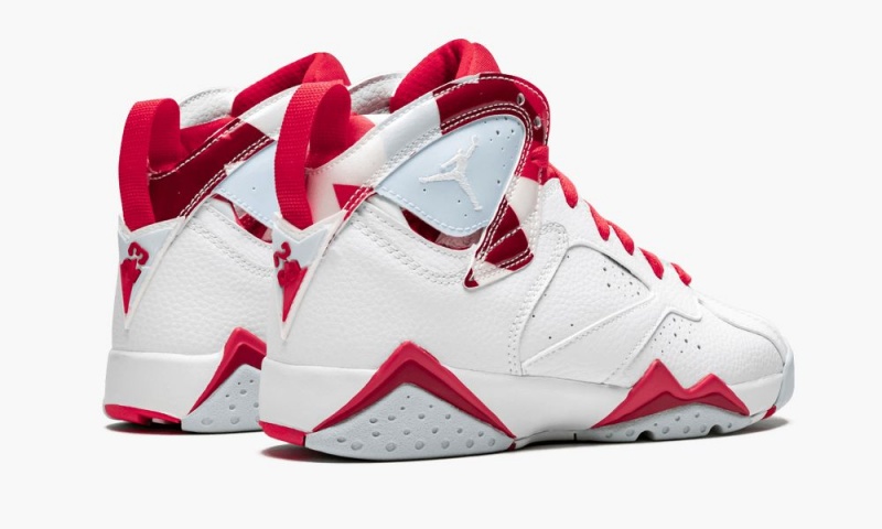 Nike Air Jordan 7 Retro GS 'Topaz Mist' Schoenen Kinderen Wit Rood Nederland | 641085-UOS