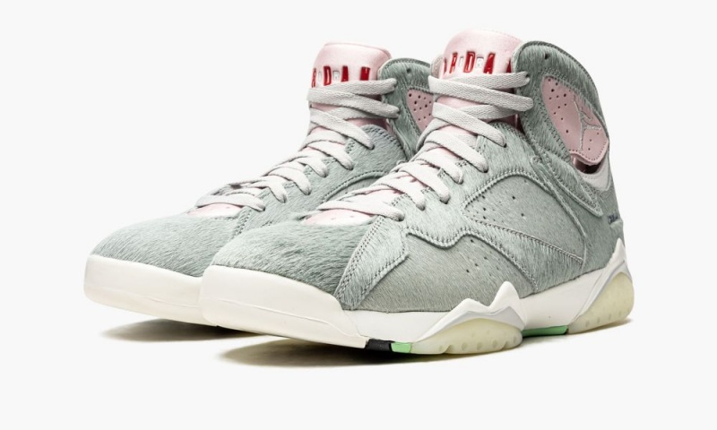 Nike Air Jordan 7 Retro 'Hare 2.0' Schoenen Heren Grijs Roze Wit Nederland | 579601-OKL