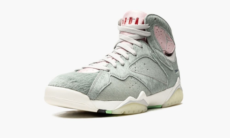 Nike Air Jordan 7 Retro 'Hare 2.0' Schoenen Heren Grijs Roze Wit Nederland | 579601-OKL
