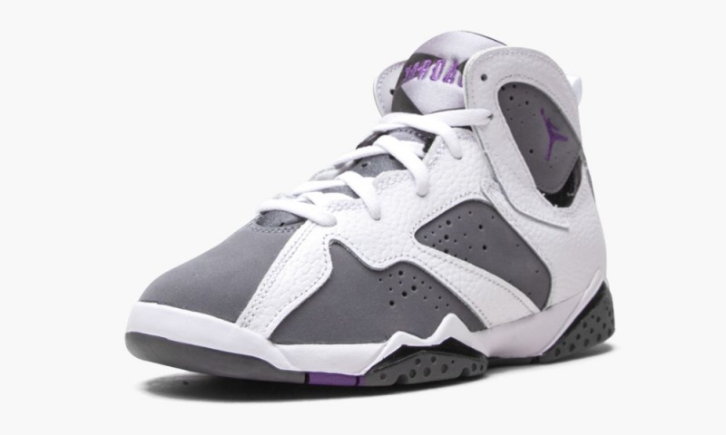 Nike Air Jordan 7 Retro PS 'Flint 2021' Schoenen Kinderen Wit Grijs Nederland | 143857-SHV
