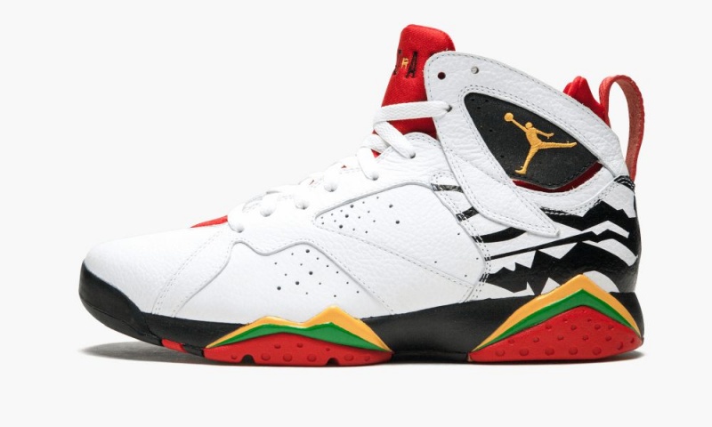 Nike Air Jordan 7 Retro Premio \'BIN23\' Schoenen Heren Wit Zwart Rood Nederland | 264851-LPA