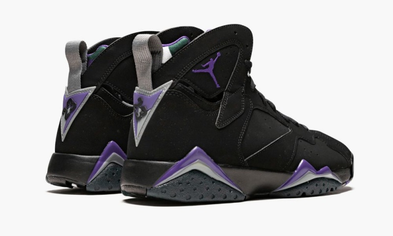 Nike Air Jordan 7 Retro 'Ray Allen' Schoenen Heren Zwart Paars Nederland | 841359-EDM
