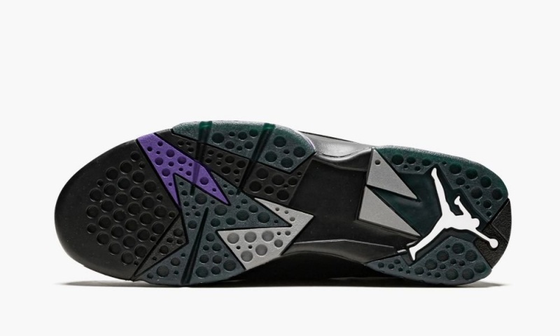 Nike Air Jordan 7 Retro 'Ray Allen' Schoenen Heren Zwart Paars Nederland | 841359-EDM