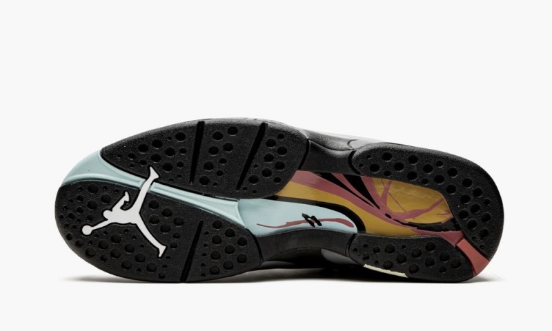 Nike Air Jordan 8 'N7' Schoenen Heren Grijs Zwart Diepgrijs Nederland | 973820-UPV