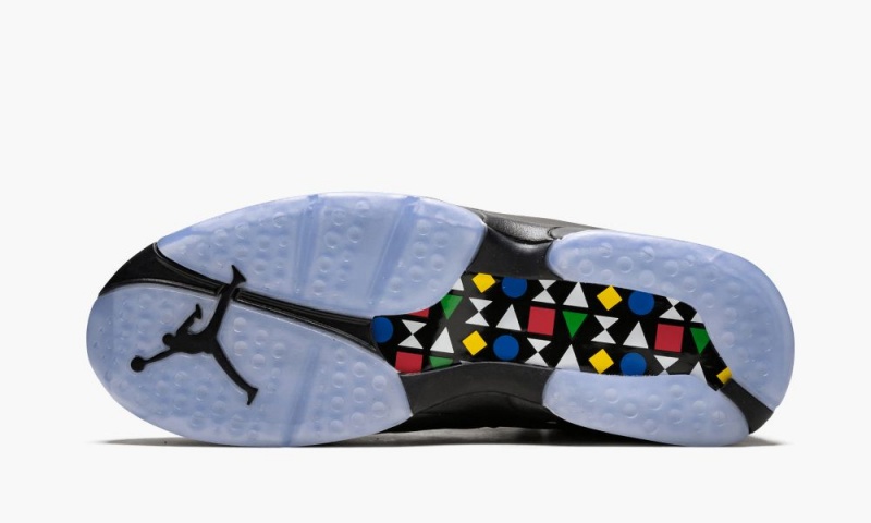 Nike Air Jordan 8 'Quai 54' Schoenen Heren Zwart Wit Gekleurd Nederland | 961782-UHK