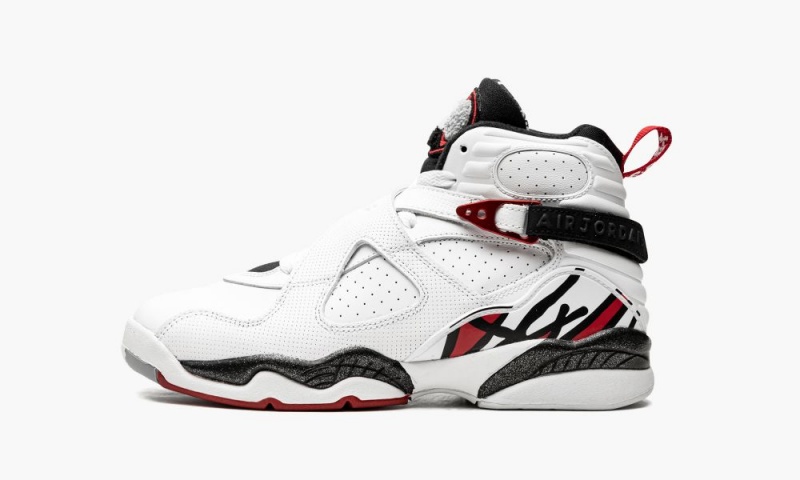 Nike Air Jordan 8 Retro BG \'Alternate\' Schoenen Kinderen Wit Rood Nederland | 654723-UHA