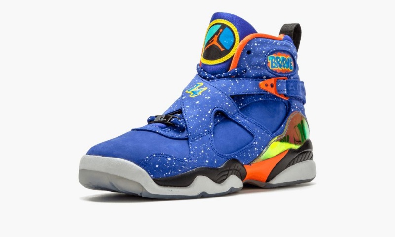 Nike Air Jordan 8 Retro DB (GS) 'Doernbecher' Schoenen Kinderen Blauw Oranje Nederland | 052638-DFK