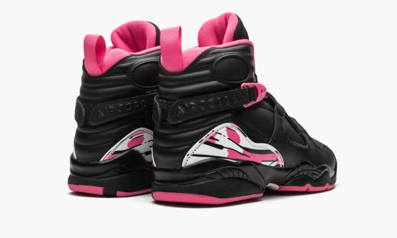 Nike Air Jordan 8 Retro GS 'Pinksicle' Schoenen Kinderen Wit Zwart Roze Nederland | 962740-MZB