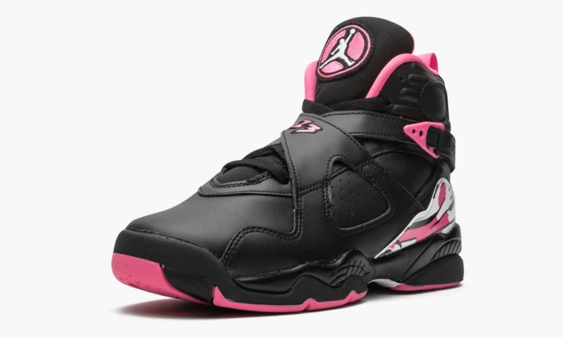 Nike Air Jordan 8 Retro GS 'Pinksicle' Schoenen Kinderen Wit Zwart Roze Nederland | 962740-MZB