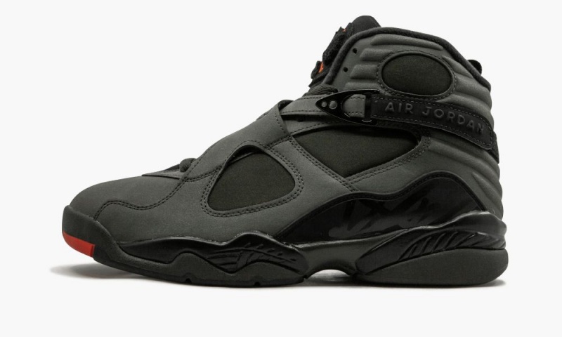 Nike Air Jordan 8 Retro \'Take Flight\' Schoenen Heren Zwart Rood Grijs Oranje Nederland | 074158-LXN