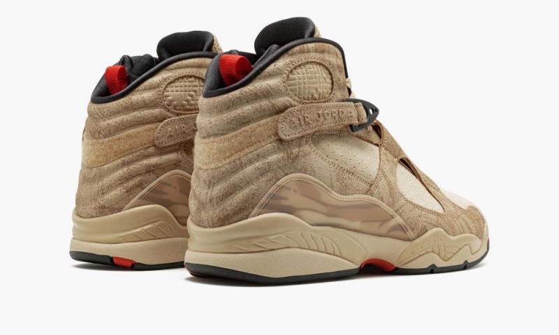 Nike Air Jordan 8 'Rui Hachimura' Schoenen Heren Bordeaux Rood Zwart Nederland | 047628-UPF
