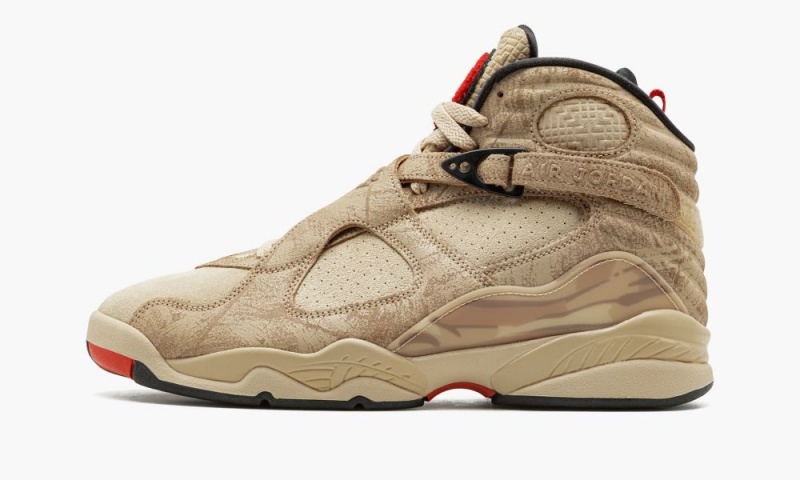 Nike Air Jordan 8 \'Rui Hachimura\' Schoenen Heren Bordeaux Rood Zwart Nederland | 047628-UPF