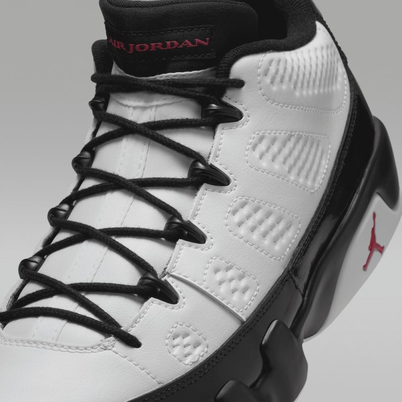 Nike Air Jordan 9 G Schoenen Dames Wit Zwart Rood Nederland | 145790-OGS