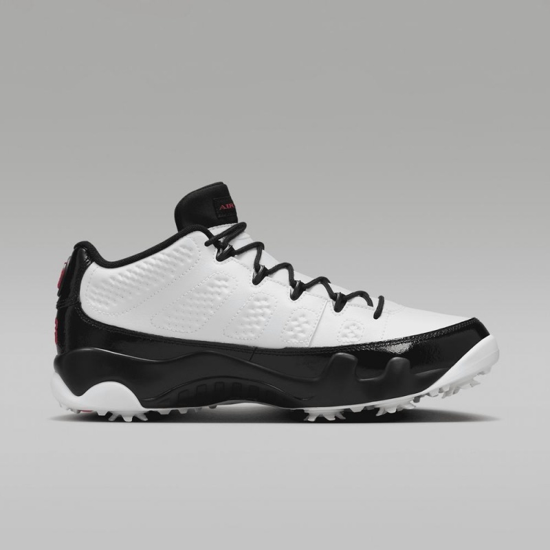 Nike Air Jordan 9 G Schoenen Dames Wit Zwart Rood Nederland | 145790-OGS