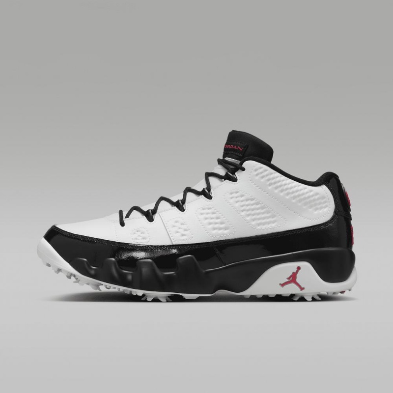 Nike Air Jordan 9 G Schoenen Dames Wit Zwart Rood Nederland | 145790-OGS
