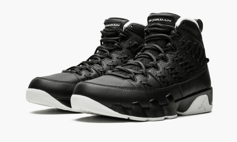 Nike Air Jordan 9 RET Pinnacle Pack 'Baseball Glove' Schoenen Heren Zwart Wit Nederland | 980273-BIK