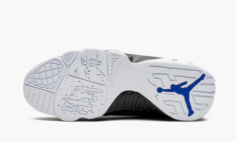Nike Air Jordan 9 'Racer Blue' Schoenen Heren Zwart Wit Blauw Nederland | 571048-BLZ