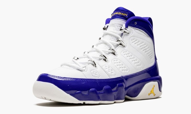Nike Air Jordan 9 Retro BG Schoenen Kinderen Wit Geel Nederland | 651372-MTB