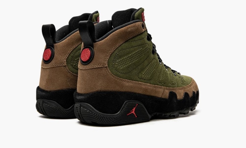Nike Air Jordan 9 Retro Boot 'Beef and Broccoli' Schoenen Heren Bruin Olijfgroen Nederland | 896504-WCF