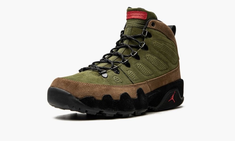 Nike Air Jordan 9 Retro Boot 'Beef and Broccoli' Schoenen Heren Bruin Olijfgroen Nederland | 896504-WCF