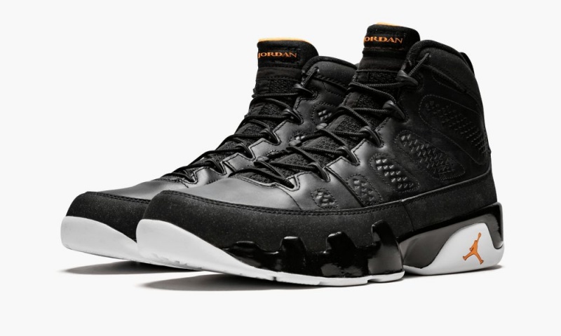 Nike Air Jordan 9 Retro 'Citrus' Schoenen Heren Zwart Oranje Wit Nederland | 831752-OFK