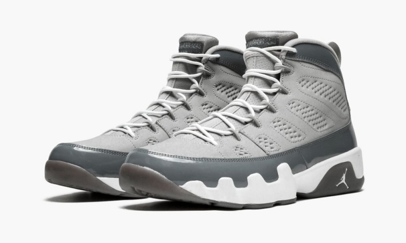 Nike Air Jordan 9 Retro 'Cool Grey' Schoenen Heren Grijs Wit Nederland | 697132-UIR