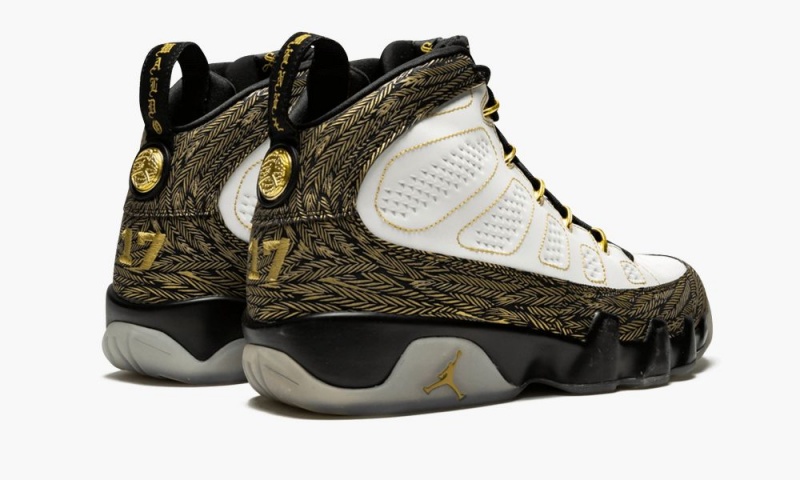 Nike Air Jordan 9 Retro DB 'Doernbecher' Schoenen Heren Wit Metal Goud Zwart Nederland | 854790-RUT