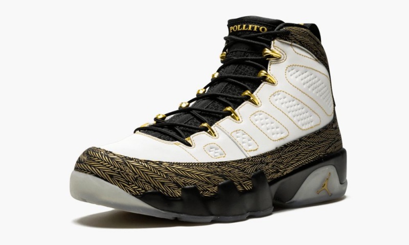 Nike Air Jordan 9 Retro DB 'Doernbecher' Schoenen Heren Wit Metal Goud Zwart Nederland | 854790-RUT