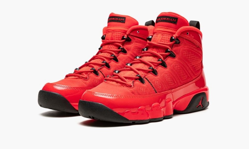 Nike Air Jordan 9 Retro GS 'Chile Red' Schoenen Kinderen Rood Zwart Nederland | 534602-YKN