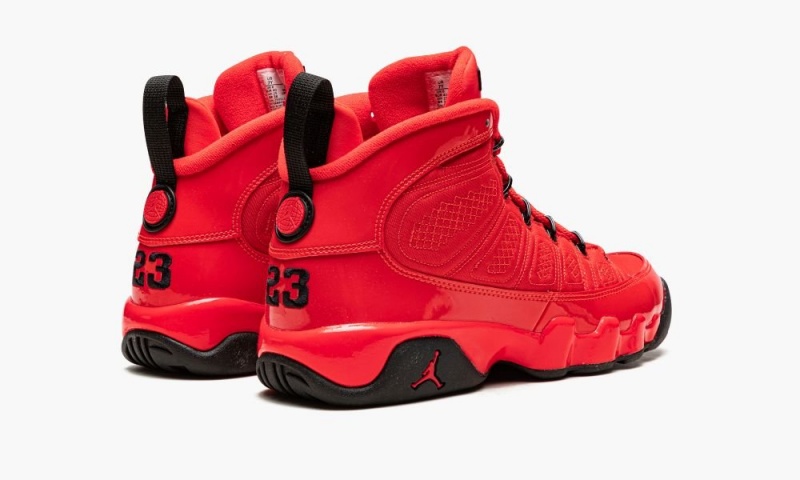 Nike Air Jordan 9 Retro GS 'Chile Red' Schoenen Kinderen Rood Zwart Nederland | 534602-YKN