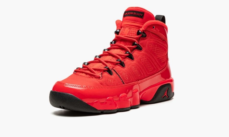 Nike Air Jordan 9 Retro GS 'Chile Red' Schoenen Kinderen Rood Zwart Nederland | 534602-YKN