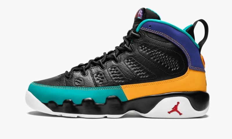 Nike Air Jordan 9 Retro (GS) \'Dream It Do It\' Schoenen Kinderen Zwart Rood Blauw Nederland | 981342-SZC