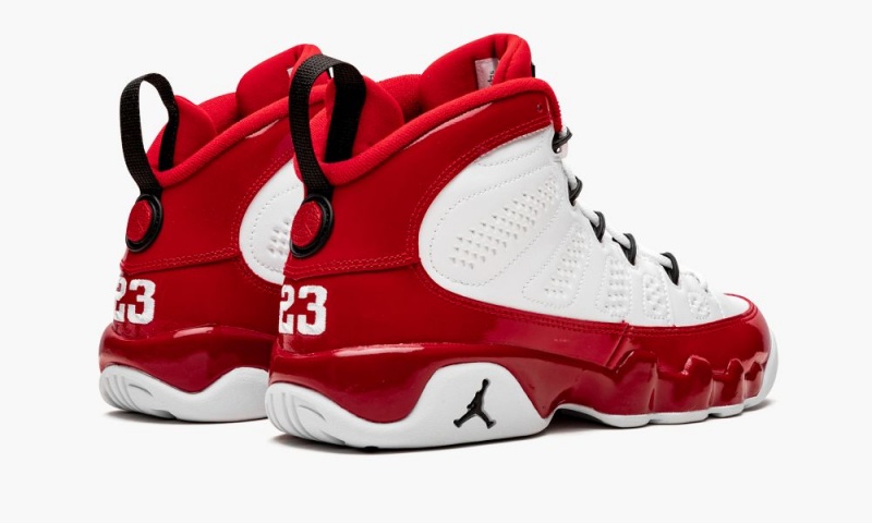Nike Air Jordan 9 Retro GS 'Gym Red' Schoenen Kinderen Wit Zwart Rood Nederland | 453872-QDV