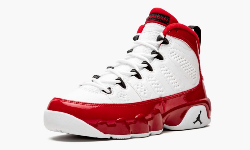 Nike Air Jordan 9 Retro GS 'Gym Red' Schoenen Kinderen Wit Zwart Rood Nederland | 453872-QDV
