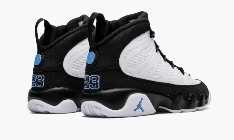 Nike Air Jordan 9 Retro GS 'University Blue' Schoenen Kinderen Wit Blauw Zwart Nederland | 719453-HLR