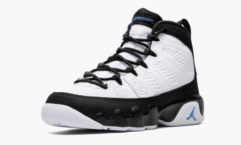Nike Air Jordan 9 Retro GS 'University Blue' Schoenen Kinderen Wit Blauw Zwart Nederland | 719453-HLR