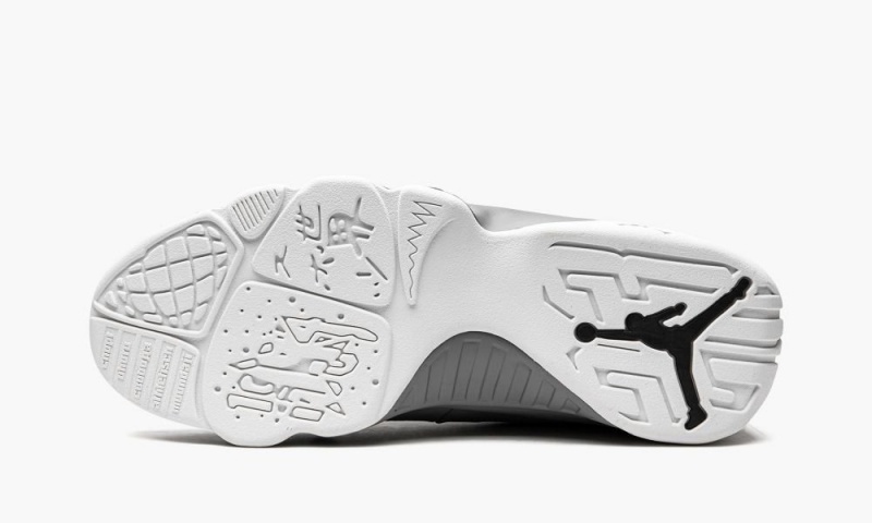 Nike Air Jordan 9 Retro 'Particle Grey' Schoenen Heren Zwart Rood Nederland | 691245-RHA